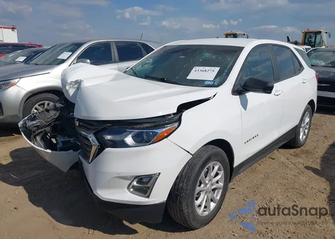 2021 Chevrolet Equinox Fwd Ls из США, поврежденный, VIN 3GNAXHEV1MS173762